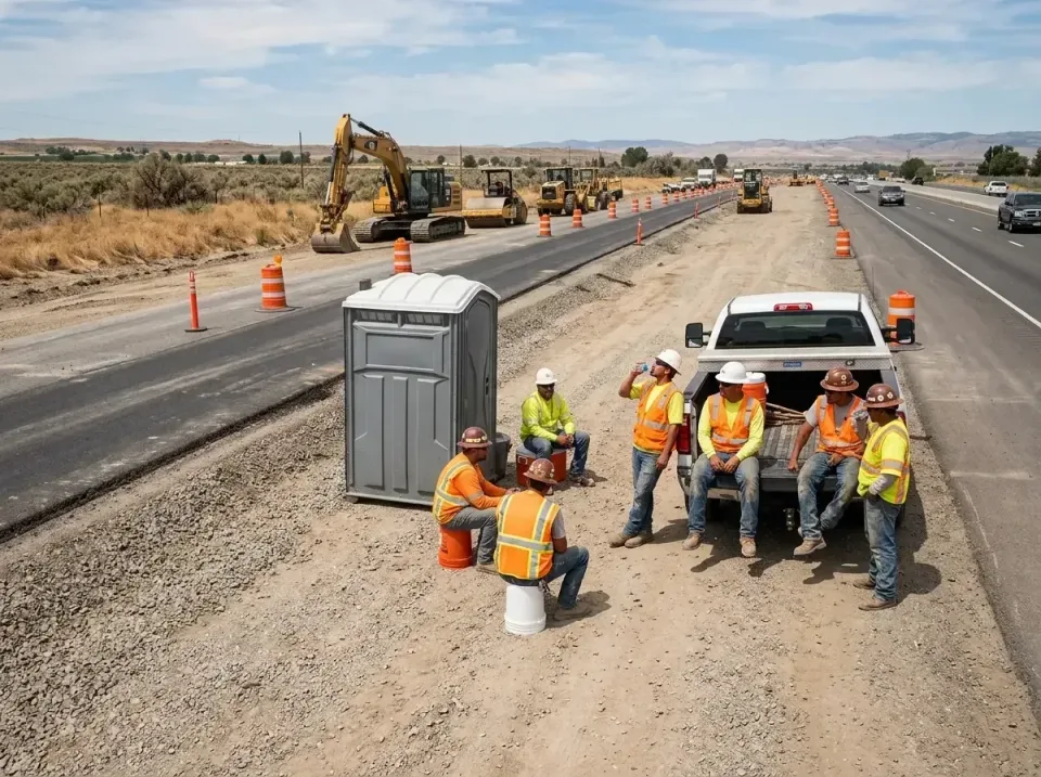 highway-road-construction-crew-007 — frequently asked questions, Porta Potty and Restroom Rentals in Tukwila, WA